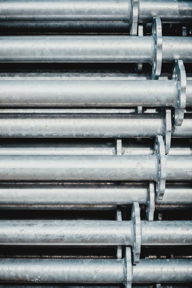 Gas pipes